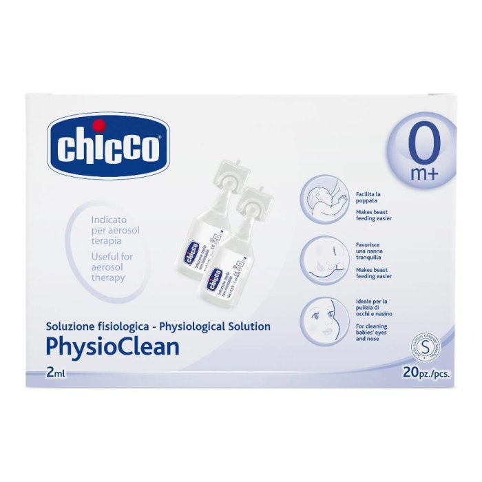 Chicco Soluzione Fisiologica Physioclean 2ml 20 flaconi