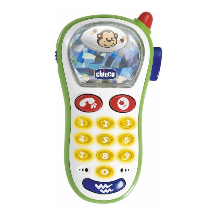 Chicco  Giochi Uditivi Manuali Happy Colors Telefonino Vibrante Età 6 m+