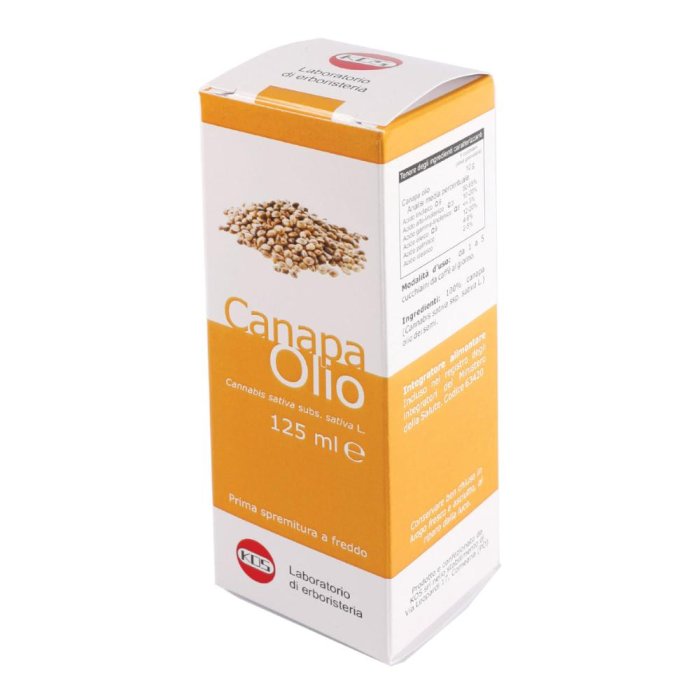 Kos Olio di Canapa Integratore Alimentare 125ml