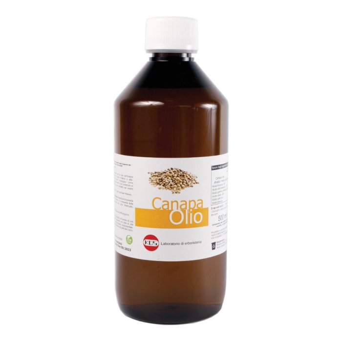 Olio di Canapa Kos 500 ml - olio vegetale da semi di canapa