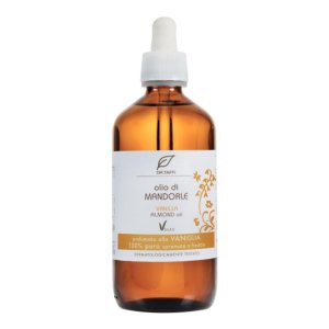 Olio di Mandorle alla Vaniglia 100% Naturale – Olio Corpo Nutriente ed Elasticizzante per Pelle Secca e Delicata