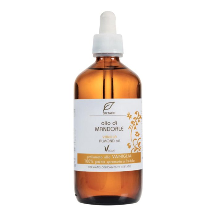 Olio di Mandorle alla Vaniglia 100% Naturale – Olio Corpo Nutriente ed Elasticizzante per Pelle Secca e Delicata