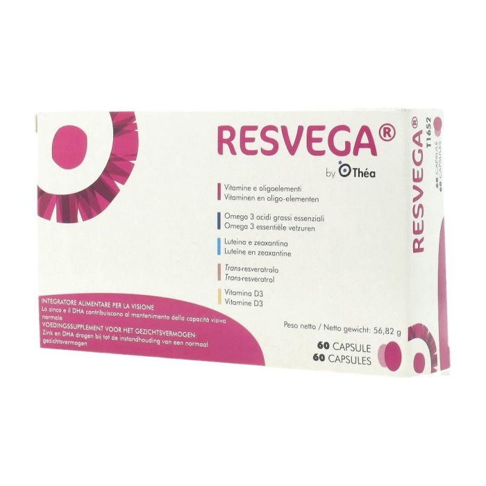 Laboratoires Thea Resvega Integratore Alimentare 60 Capsule