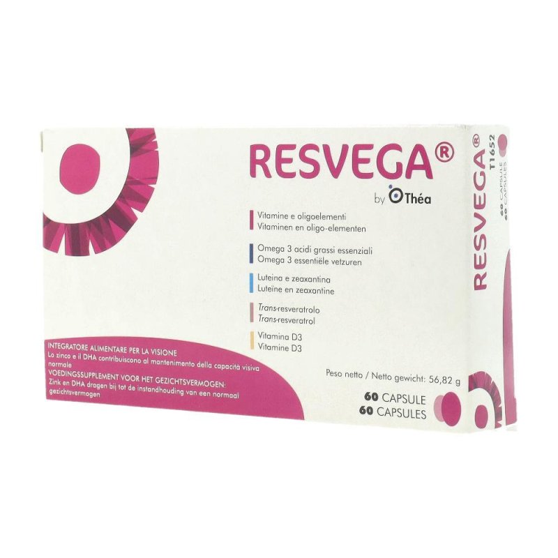 Laboratoires Thea Resvega Integratore Alimentare 60 Capsule
