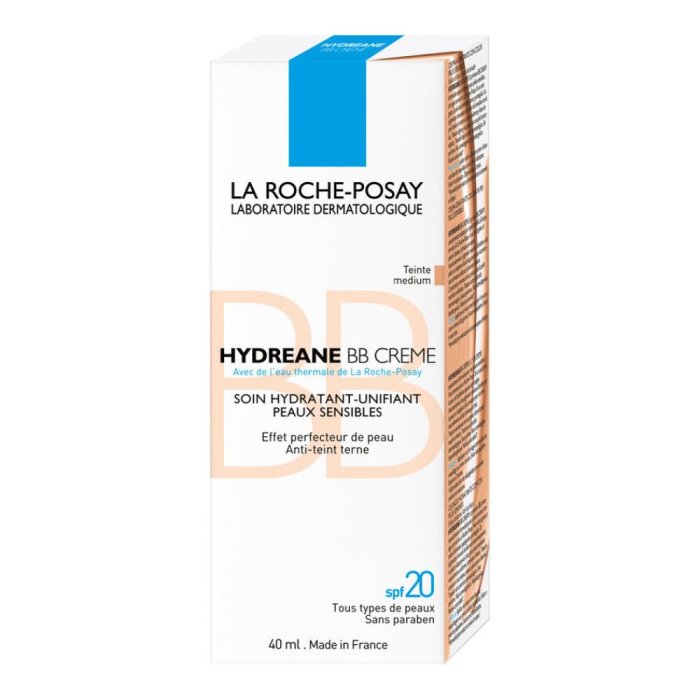 La Roche Posay  Hydreane Pelli Sensibili Hydreane BB Cream Dorè 40 ml