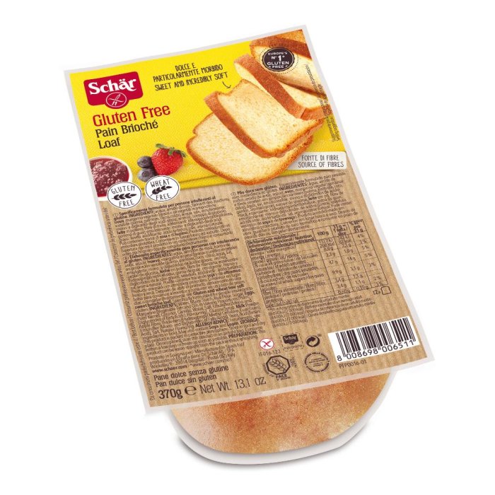 Dr.schar Schar Pan Brioche Senza Glutine 370 Grammi
