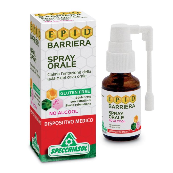 Specchiasol Epid Barriera Propoli Spray Orale No Alcool 15 ml