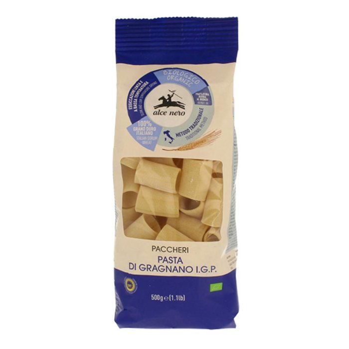 PACCHERI GRAGNANO SEM GRANO ALCE