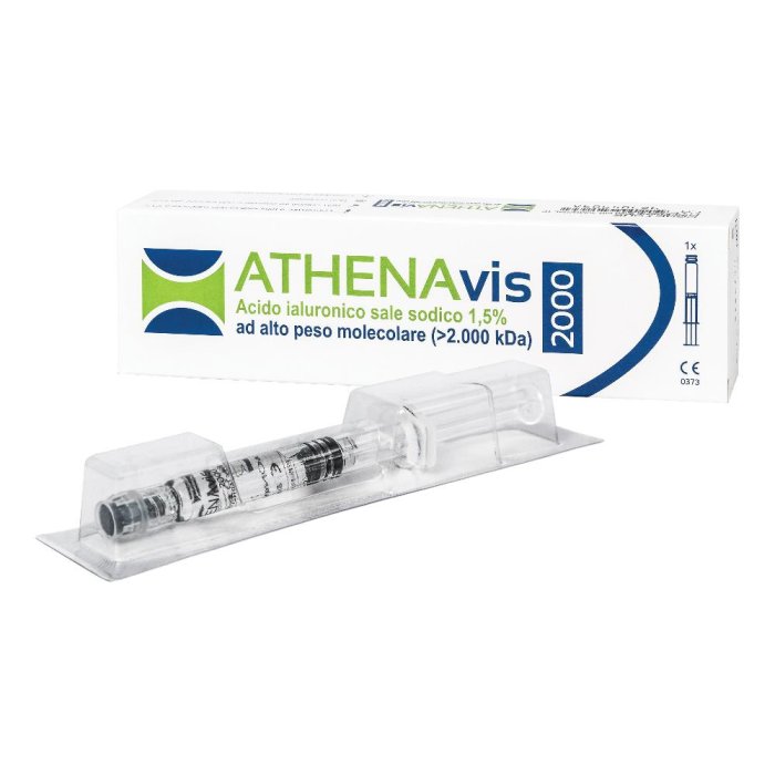 Athenavis 2000 Siringhe Preriempite 30 mg/2 ml 3 Pezzi Soluzione Iniettabile