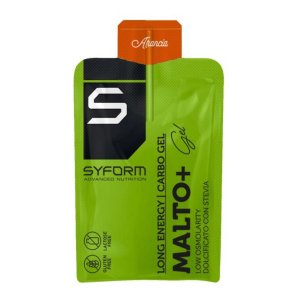 Malto+ Gel Arancia 50 ml - integratore energetico in gel a base di maltodestrine per sportivi