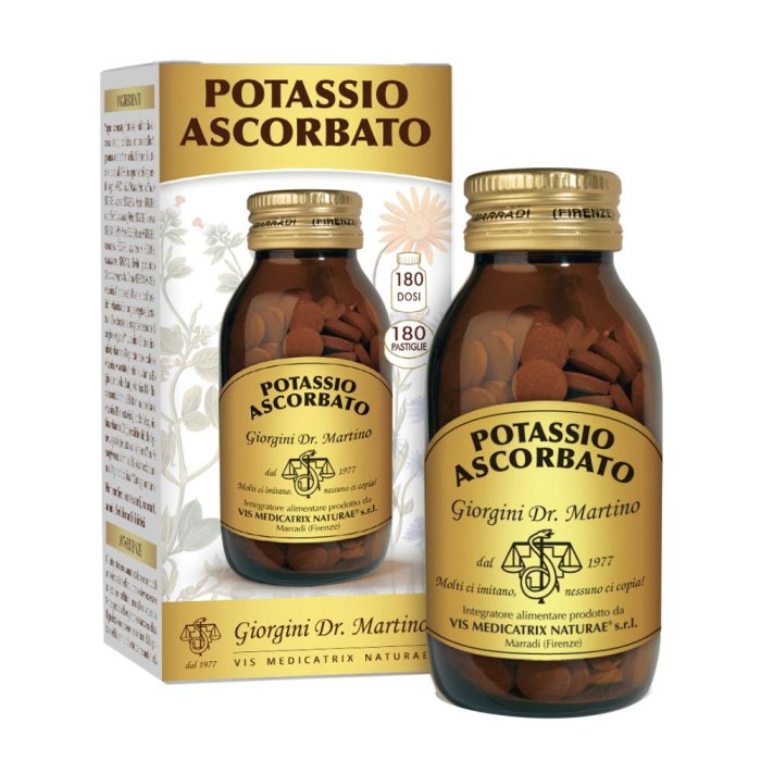 Dr.giorgini Ser-vis Potassio Ascorbato 180 Pastiglie