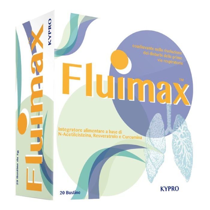 Fluimax 20 bustine integratore alimentare per il benessere dell'organismo