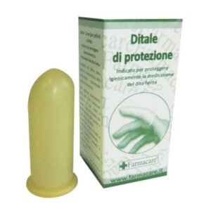 Farmacare Ditale Di Protezione Dritto Misura 6 In Lattice