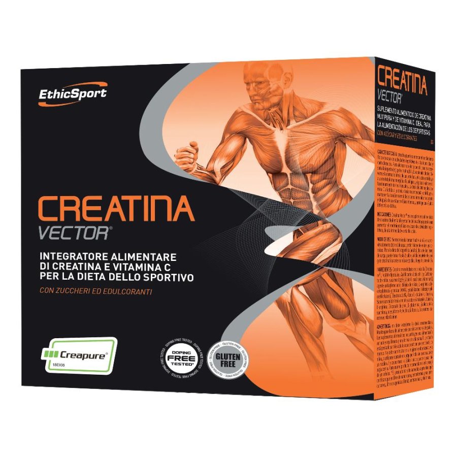 EthicSport Creatina Vector Integratore Alimentare 20 Bustine EthicSport Creatina Vector Integratore Alimentare 20 Bustine