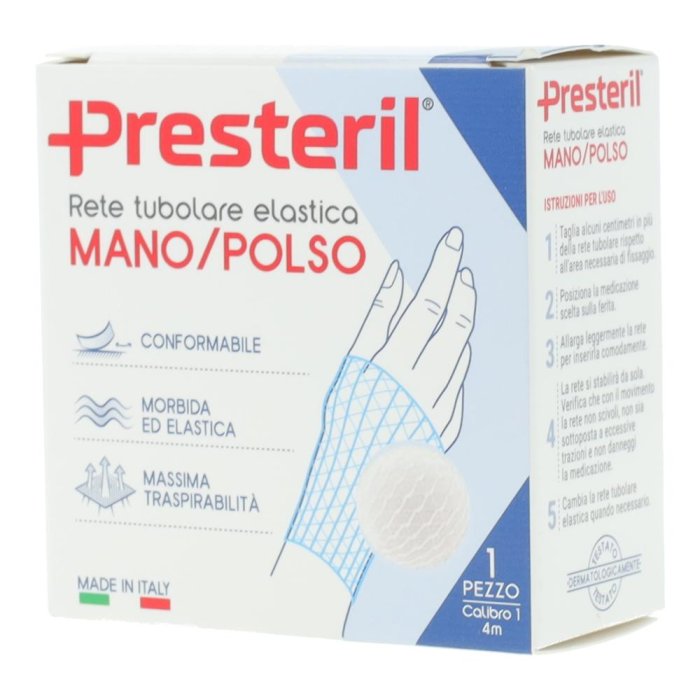 Medipresteril Rete Tubolare Elastica Mano/Polso Calibro 1 4 Metri Tesi 1 Pezzo