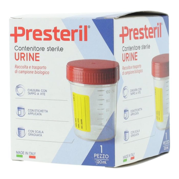 Corman Contenitore Urina Con Tappo Medipresteril Capacita' 120ml