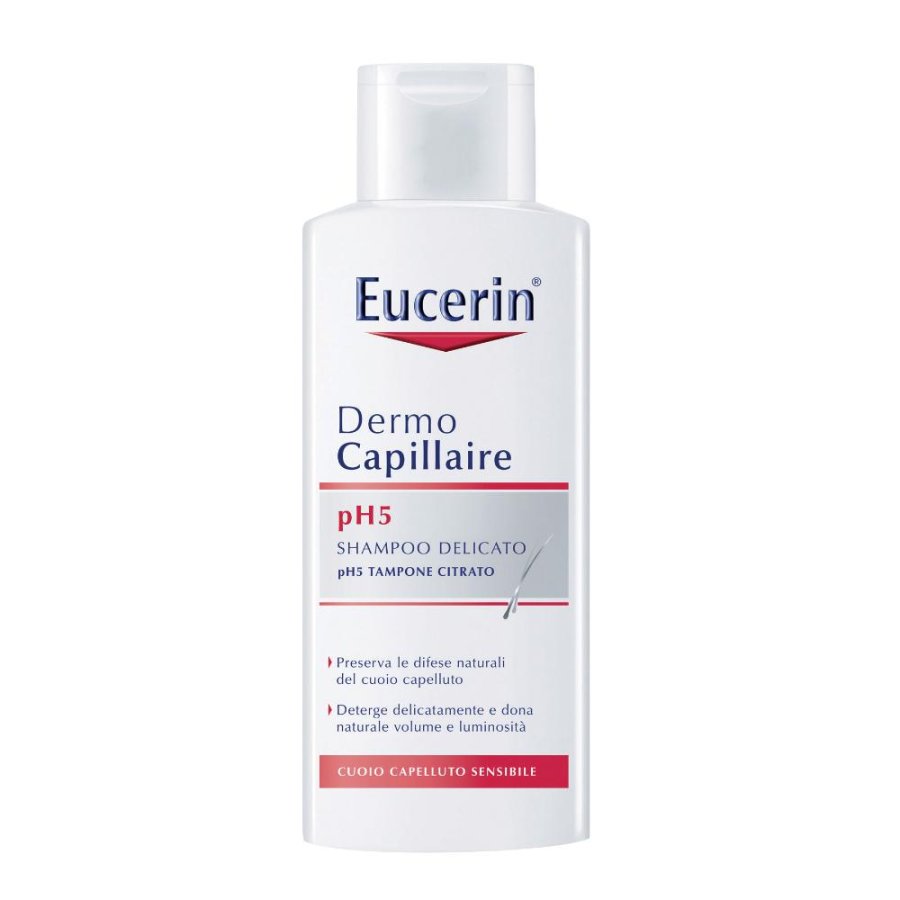 Eucerin Capelli DermoCapillaire pH5 Shampoo Delicato Cute Sensibile 250 ml Eucerin Capelli DermoCapillaire pH5 Shampoo Delicato Cute Sensibile 250 ml