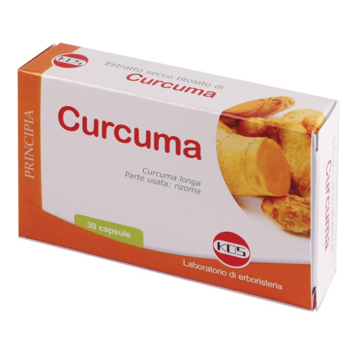 Kos Curcuma Estratto Secco 30 Capsule 16,8 G