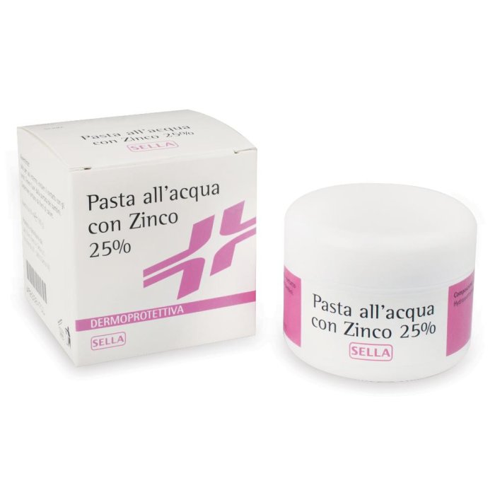 Sella Pasta Acqua Con Zinco 25% Protettiva ed Emolliente 100 ml