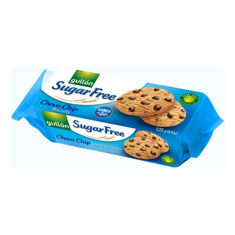 Gullon biscotti gocce cioccolato 200 g - biscotti con gocce di cioccolato senza zuccheri aggiunti