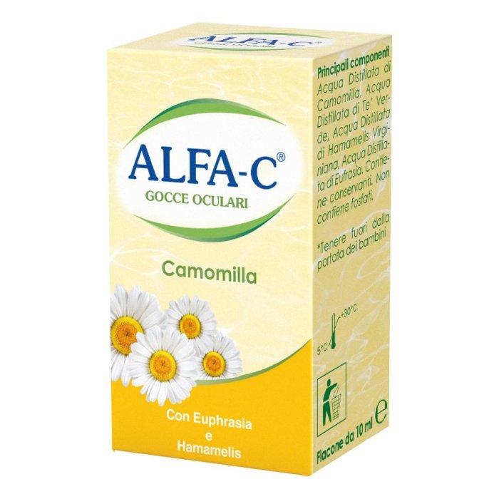 Alfa-C Gocce Oculari Utile per Occhi Secchi e Stanchi 10ml