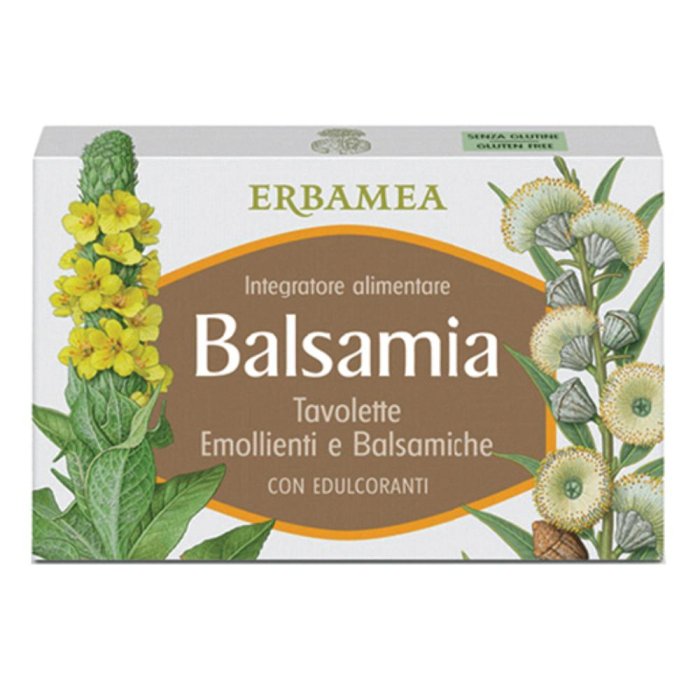 Erbamea Balsamia - Tavolette Emollienti e Balsamiche per la gola 20 tavolette