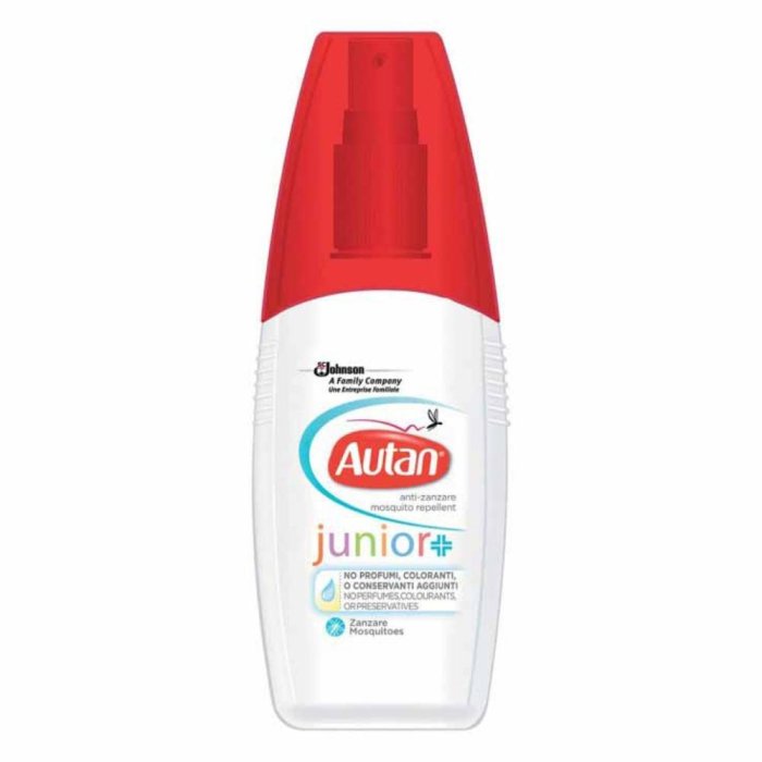 Autan Junior Vapo Spray Delicato Insetto-Repellente 100 ml