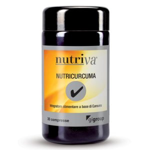 Nutriva  Antiossidanti Nutricurcuma Integratore Alimentare 30 Compresse