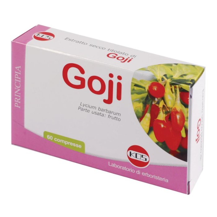 Kos Goji Estratto Secco Integratore Antiossidante 60 Compresse