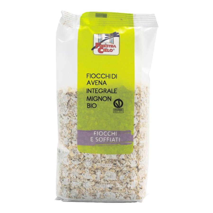 La Finestra Sul Cielo Fiocchi Di Avena Integrale Mignon Bio 500g