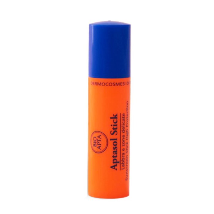Aptasol stick protezione alta 5,7 ml - stick solare labbra alta protezione SPF