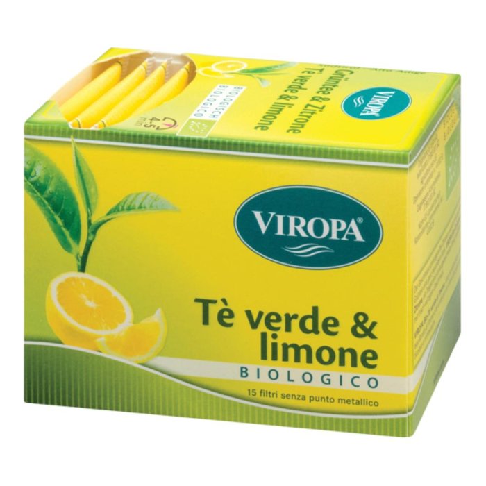 Viropa Tè Verde e Limone Biologico 15 filtri