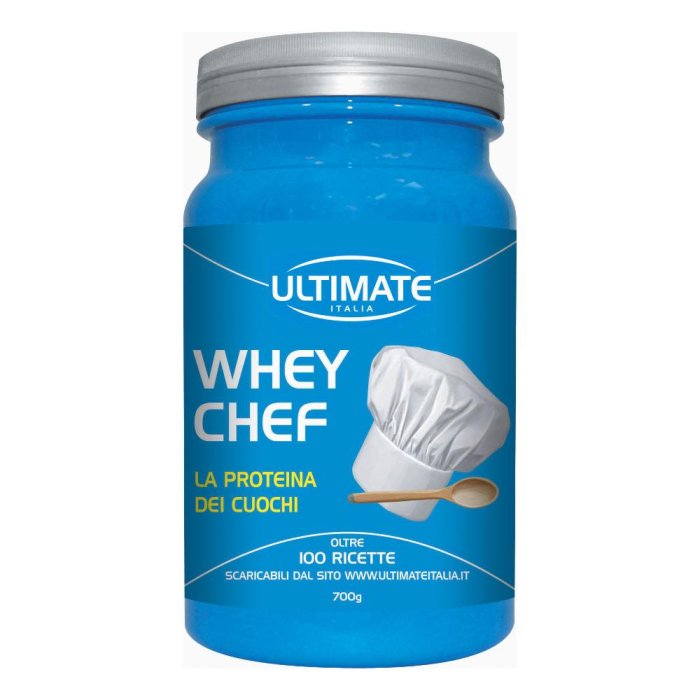 Ultimate Whey Chef Proteine del Siero del Latte in Polvere 700 g – Integratore Proteico per Sportivi e Fitness