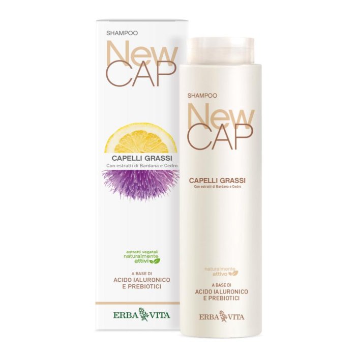 Erba Vita Group New Cap Shampoo Capelli Grassi 250 Ml