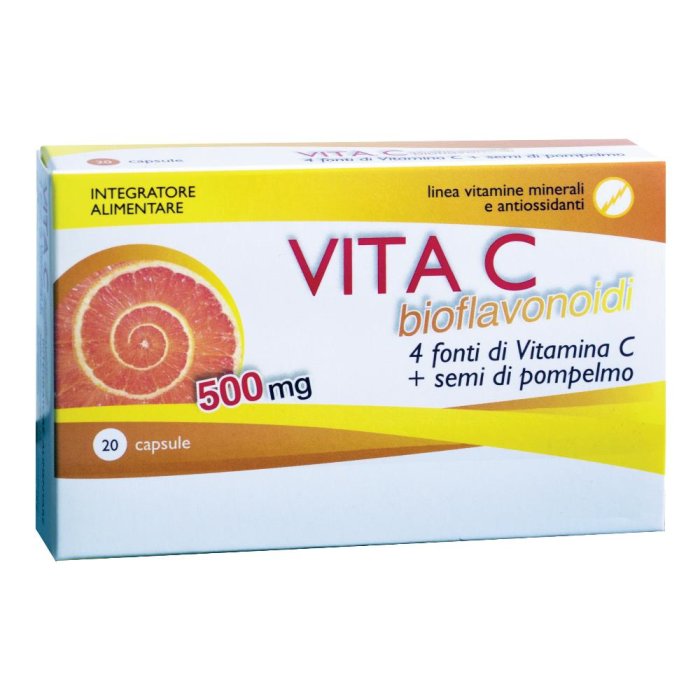Vita C - Integratore con Vitamina C e Bioflavonoidi 20 capsule
