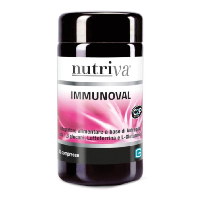 Nutriva  Difese Immunitarie Immunoval Integratore Alimentare 30 Compresse