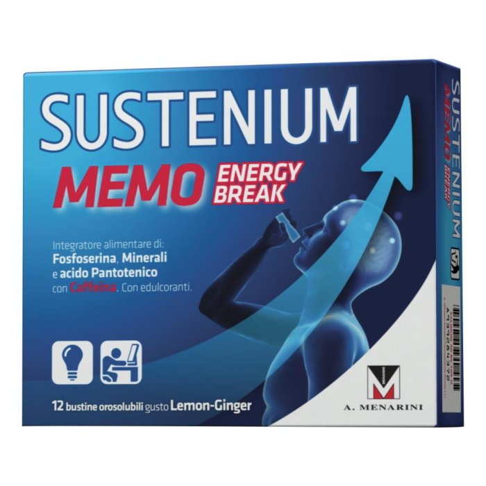 Sustenium Memo Energy Break Integratore Alimentare 12 Buste Orosolubili