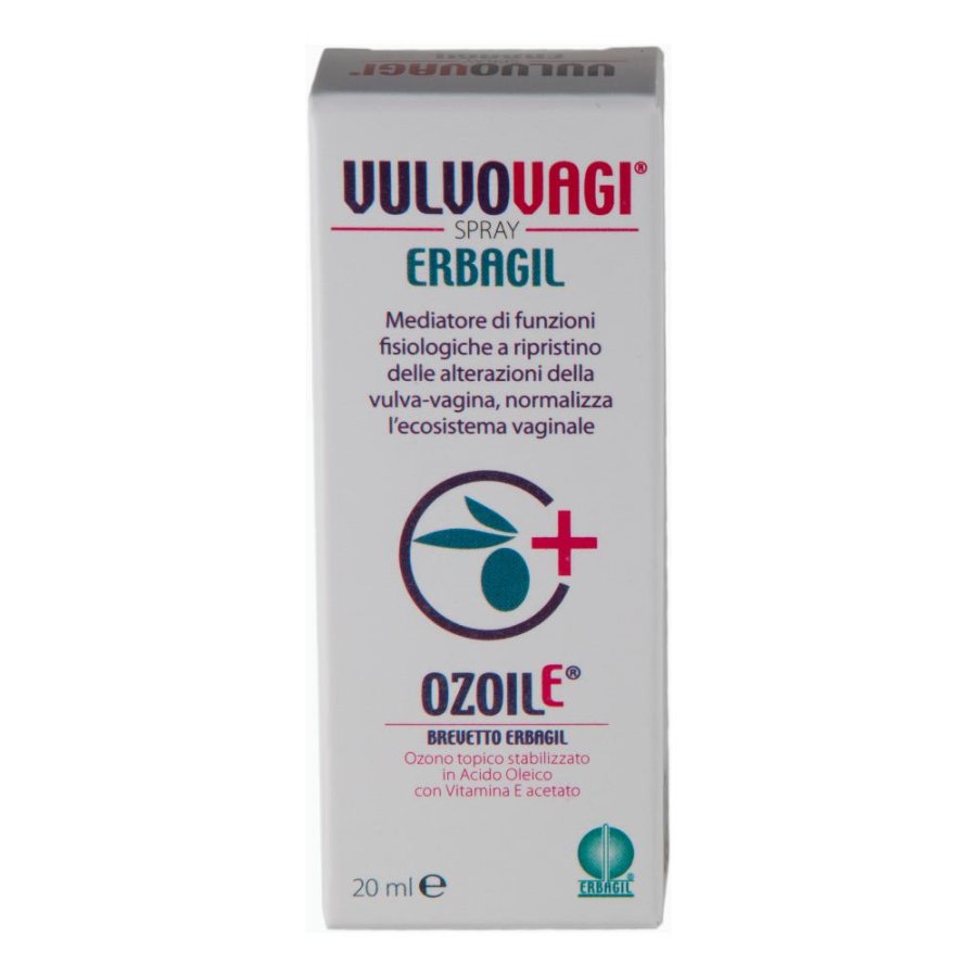 Erbagil Vulvovagi Spray Per Vulvovaginiti E Secchezza Vaginale 20 Ml Erbagil Vulvovagi Spray Per Vulvovaginiti E Secchezza Vaginale 20 Ml