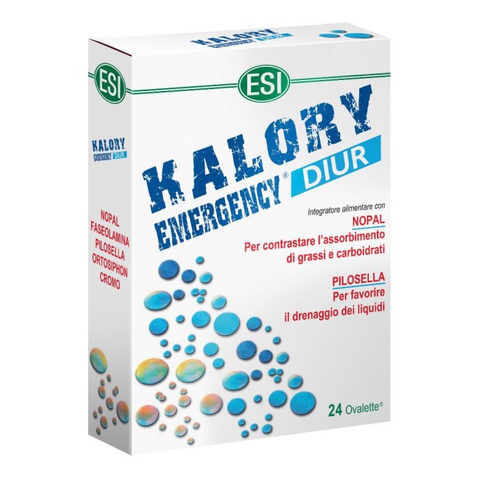 Esi  Controllo del Peso Kalory Emergency Diur Integratore 24 Ovalette