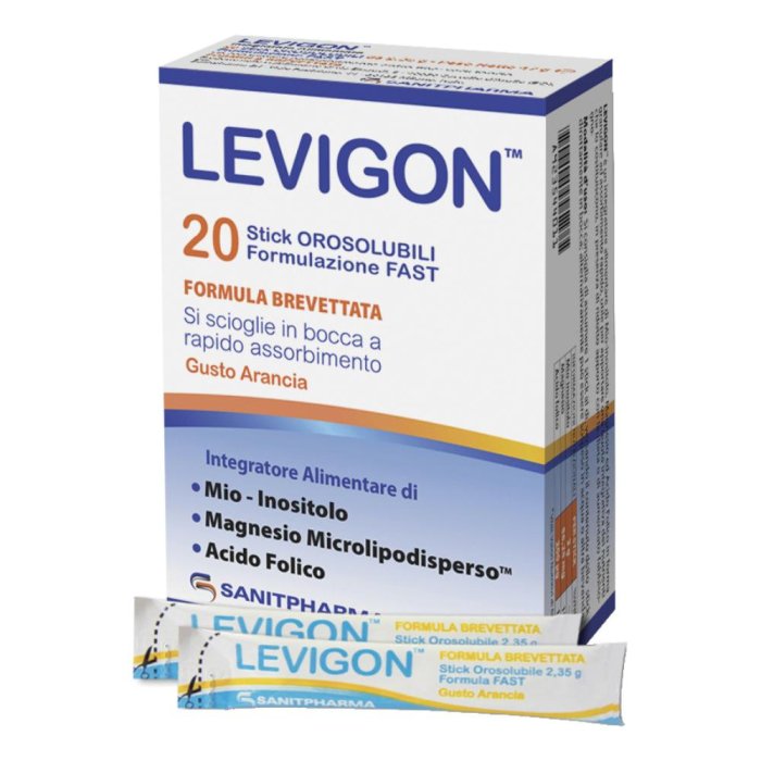 Sanitpharma Levigon Integratore 20 Stick Orosolubili