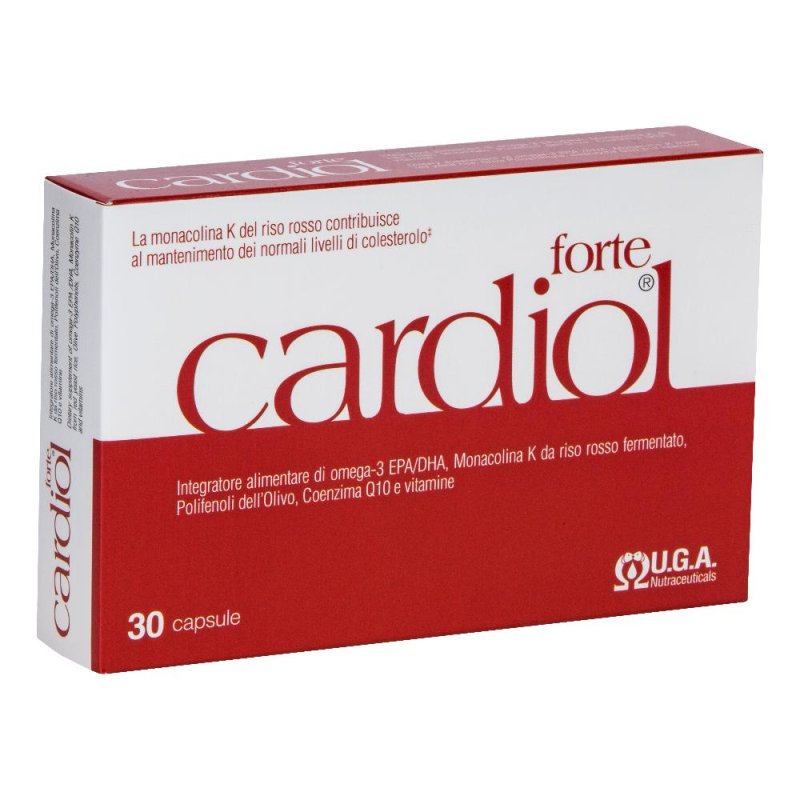 U.g.a. Nutraceuticals Cardiol Forte 30 Capsule 48 G Molli