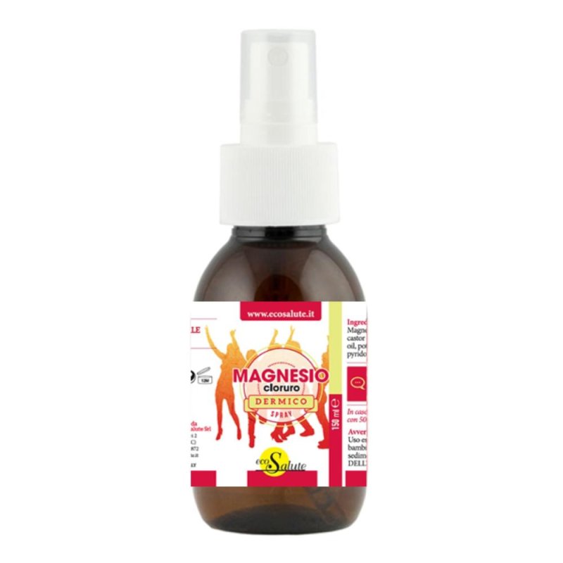 Magnesio Cloruro Dermico 150 millilitri – Trattamento Topico Naturale per Pelle e Muscoli Stanchi