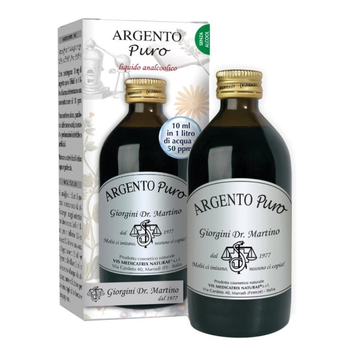 Dr.giorgini Ser-vis Argento Puro Liquido Analcoolico 200 Ml