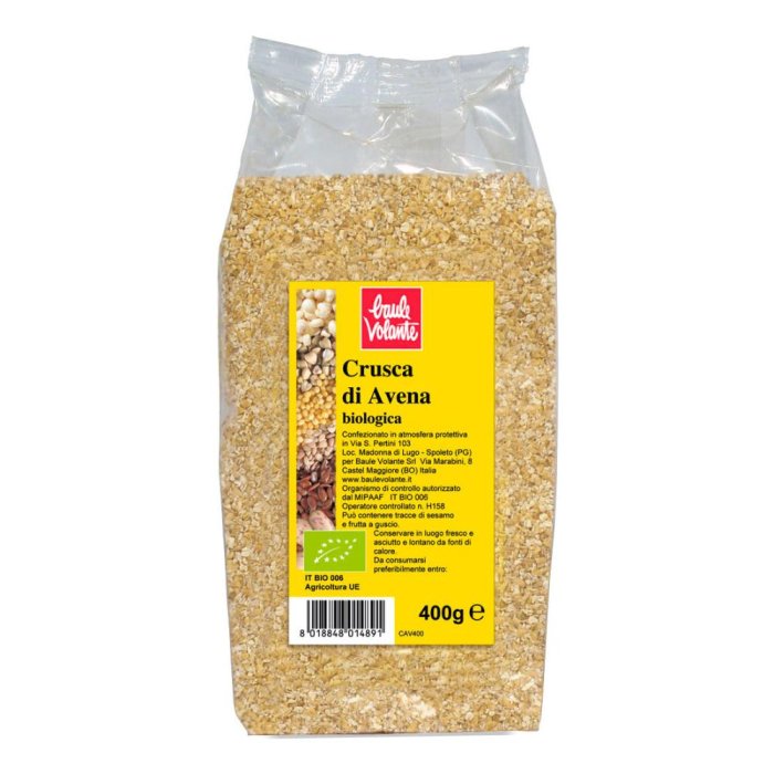 Crusca di avena biologica 400 g