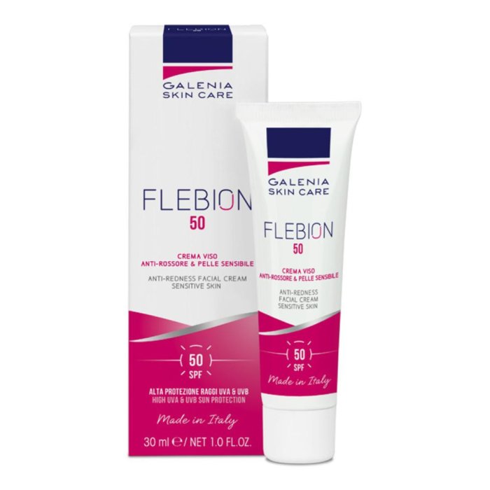 Flebion SPF 50+ 30 ml crema solare alta protezione per pelle sensibile
