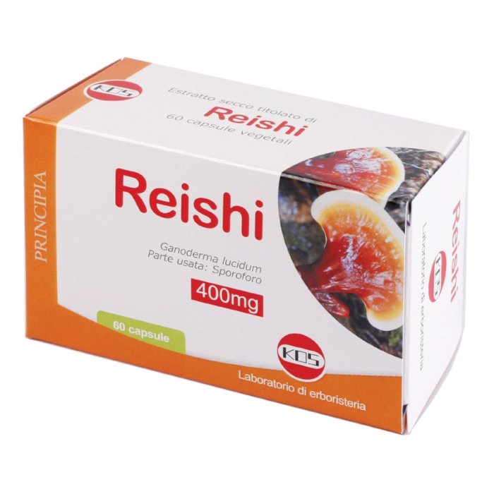 Kos Principia - Reishi Estratto Secco Integratore Alimentare 60 Capsule