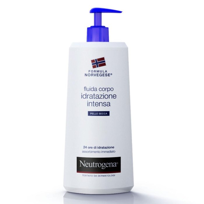 Neutrogena Formula Norvegese - Lozione Fluida Corpo Idratazione Intensa 400 ml