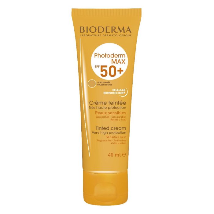 Bioderma Sole  Photoderm SPF50+ MAX Crema Colorata Pelli Intolleranti 40 ml