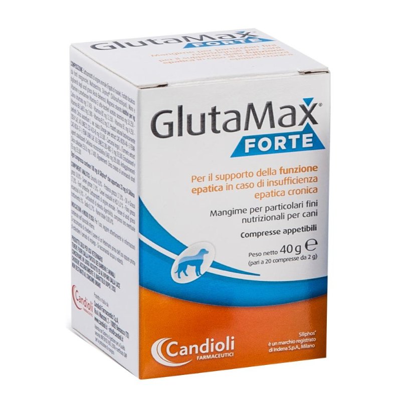 Candioli  Animali Domestici GlutaMax Forte Cani Mangime 40 Compresse