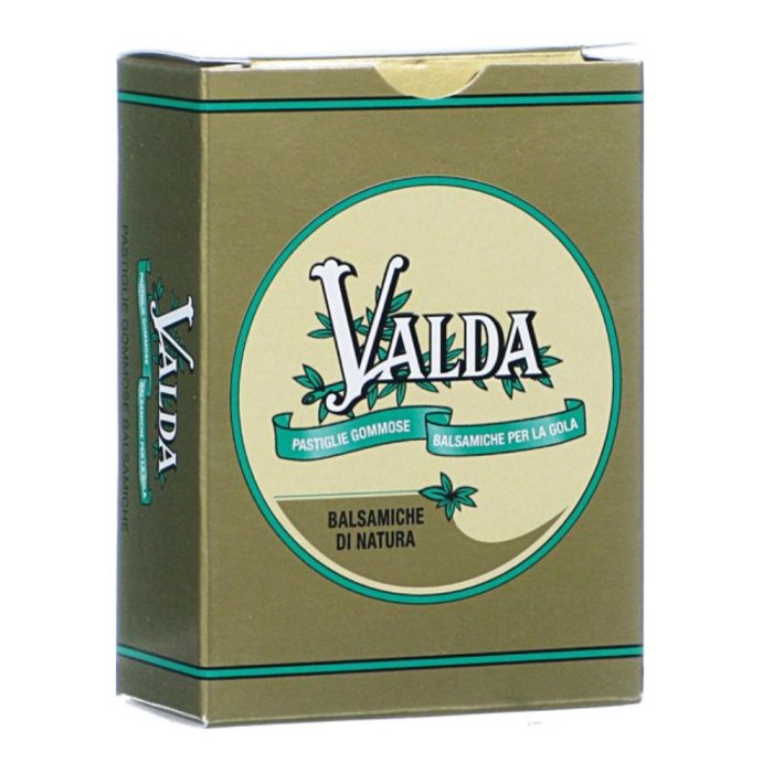 Valda  Classica Pastiglie Balsamiche Emollienti con Zucchero 50g Ricarica
